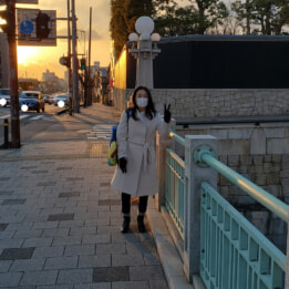 【芦屋のはるかぜ】夕暮れの芦屋川